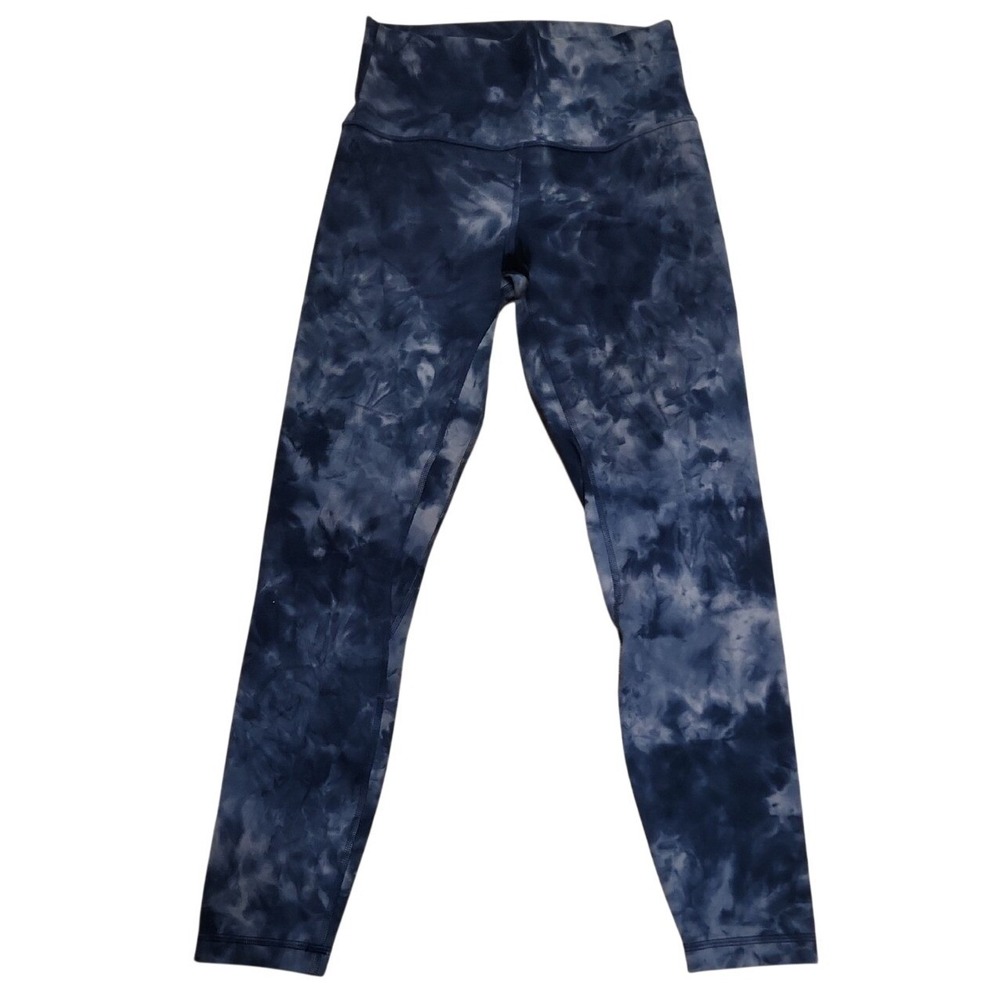 Lululemon Align Crop 23 Diamond 6 Dye Diamond Dye Asphalt Grey True Navy Soft